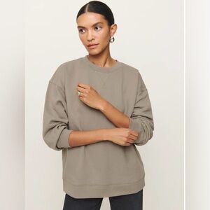 Reformation Oversized Crewneck Sweatshirt